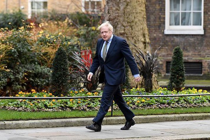 Boris Johnson er á batavegi.