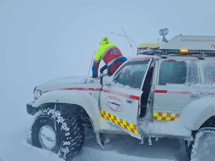 Z dzisiejszych działań Björgunarfélag Hornafjörður