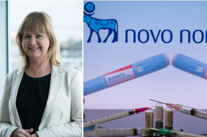Erla Gerður segir umfjöllun Novo nordisk faglega og fagnar henni, á meðan stjórnvöld séu sofandi á verðinum.