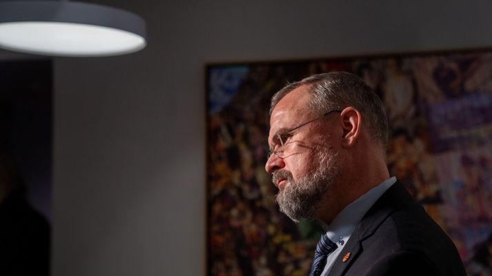 Daði Már Kristófersson fjármálaráðherra. 
