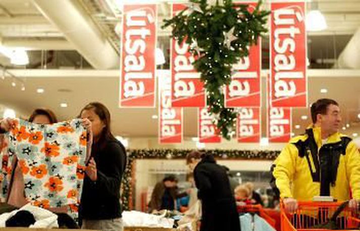 Útsölur er nú víða um garð gengnar.