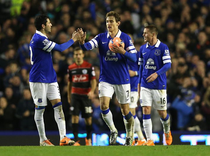 Jelavic skoraði tvívegis gegn QPR í bikarnum.