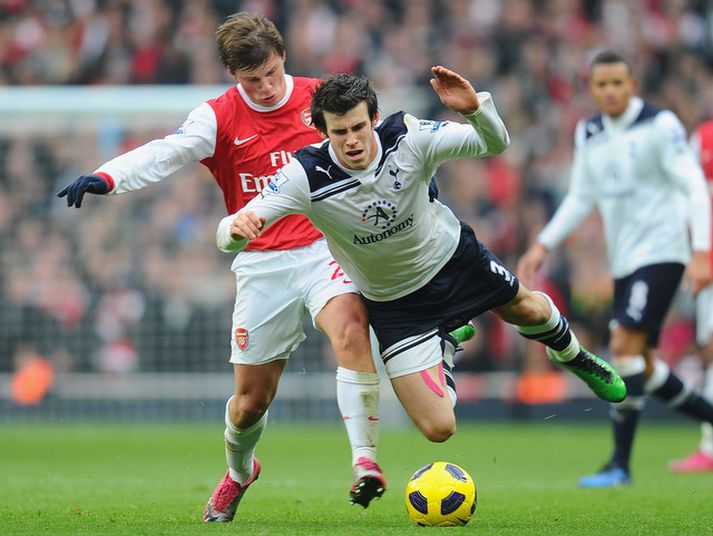 Gareth Bale í leiknum í dag.