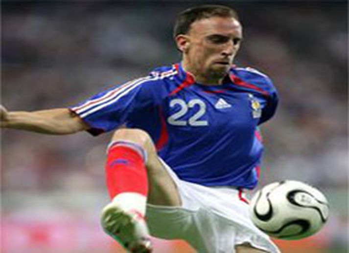 Franck Ribery í leik gegn Mexíkóum þann 27. maí síðastliðinn