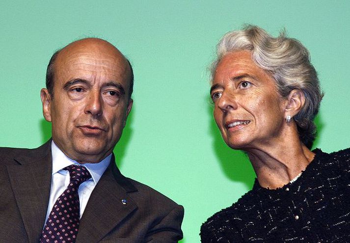 Juppé hættur, Lagarde í fjármálin.