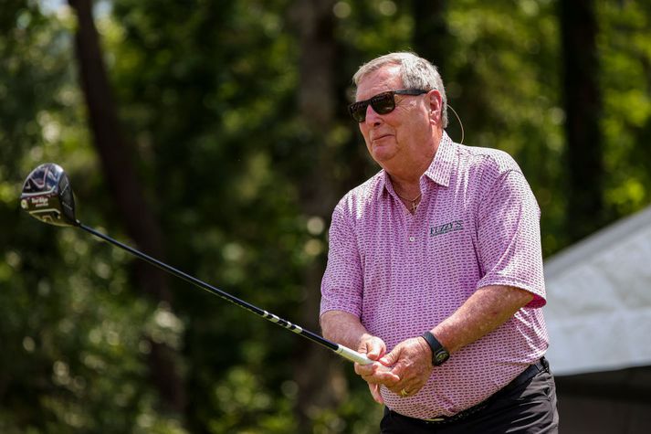 Fuzzy Zoeller kunni tökin á golfkylfunum og vann tvö risamót á sínum ferli.