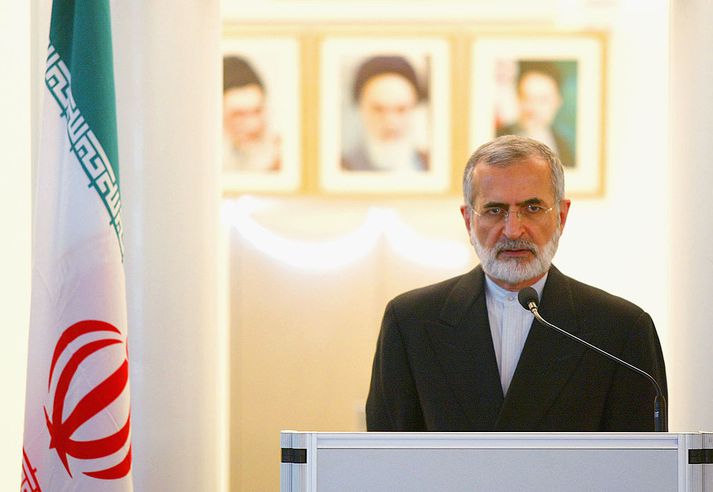 CNN ræddi við Kamal Kharazi, ráðgjafa embættis æðstaklerksins í utanríkismálum, í Tehran í gær. Myndin er frá 2004.