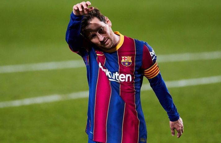 Lionel Messi er ekki að skila sömu tölum og áður og Barca er bara í tólfta sæti í spænsku deildinni.
