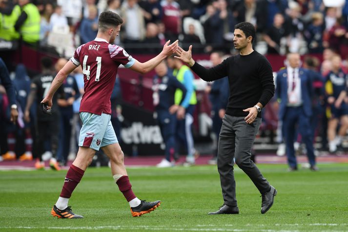 Declan Rice gæti gengið í raðir Arsenal í sumar.