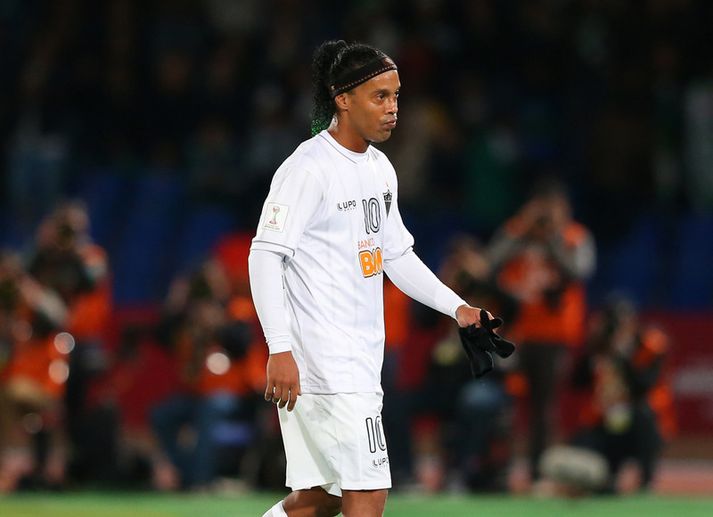 Ronaldinho í leik með Atletico Mineiro.