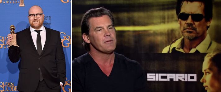 Josh Brolin og Benicio del Toro eru ánægðir með tónlist Jóhanns.