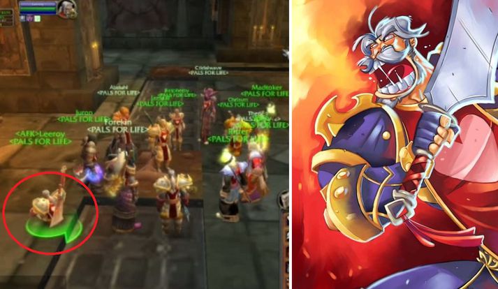 Leeroy Jenkins vakti mikla athygli og fjölmargir hafa notað heróp hans til gríns og gamans.
