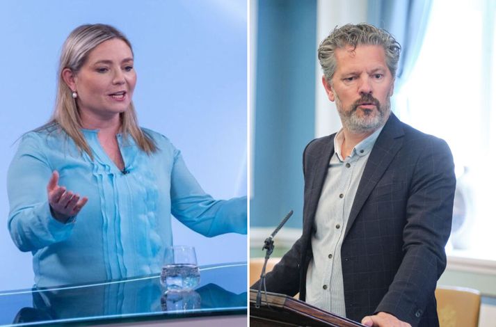 Lilja brást illa við þegar Dagur sagði að krónan væri „tæki hinna fáu og stóru til þess að færa skellinn yfir á almenning“.