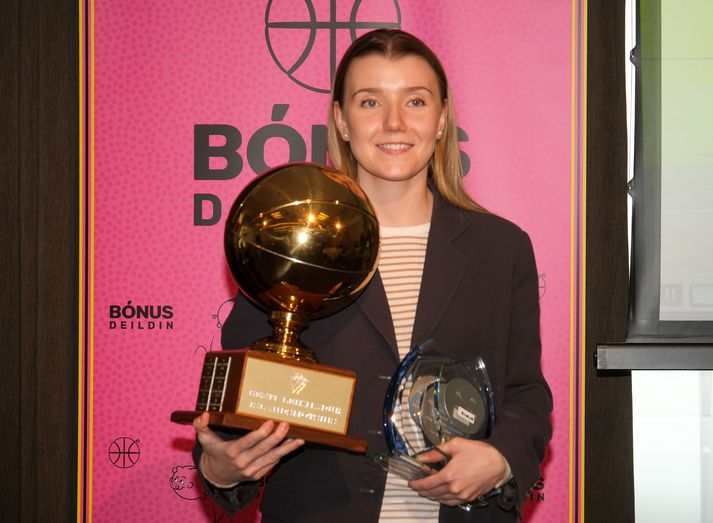 Þóra Kristín Jónsdóttir, leikmaður ársins í Bónus-deild kvenna 2024-25.