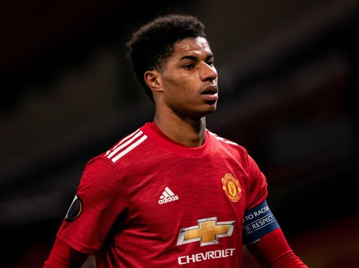 Marcus Rashford og félagar áttu ekki í vandræðum með að slá út Real Sociedad.