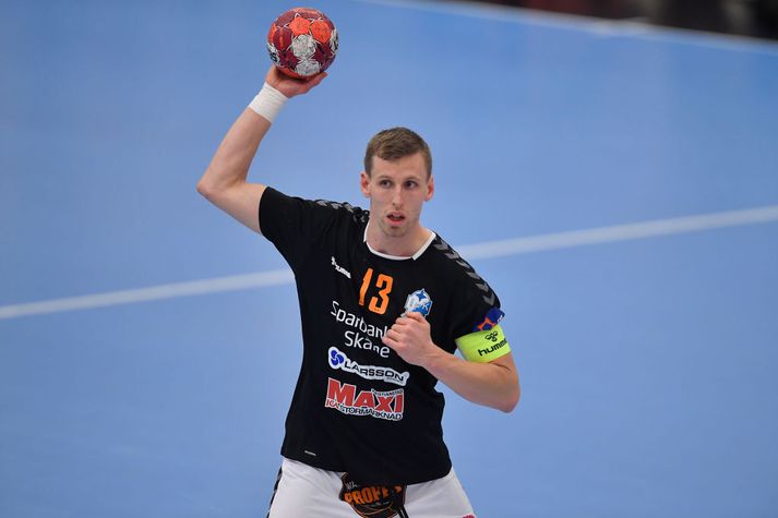 Ólafur Andrés í leik með Kristianstad.