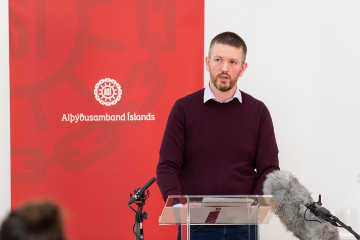 Kristján Þórður Snæbjarnarson starfandi forseti ASÍ segir litlu muna að stjórnarkjör geti farið fram í dag.