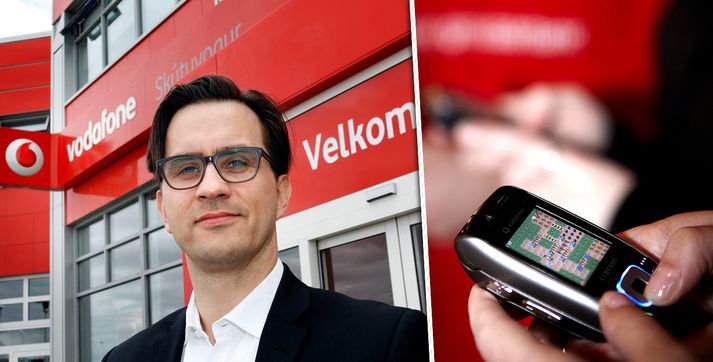 Stefán Sigurðsson, forstjóri Vodafone.