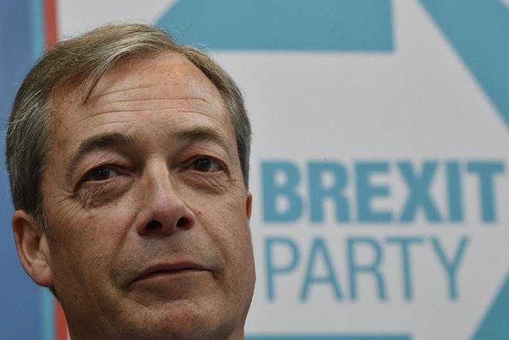 Nigel Farage vill áfram eiga sæti á Evrópuþinginu.