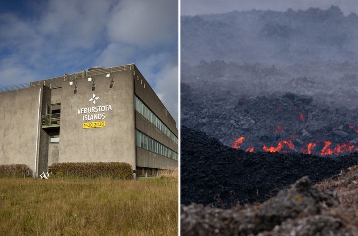 Veðurstofan hýsir ofurtölvu í eigu Háskóla Íslands sem meðal annars er nýtt í hraunflæðihermi.