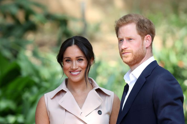 Meghan Markle og Harry Bretaprins, hertogahjónin af Sussex.