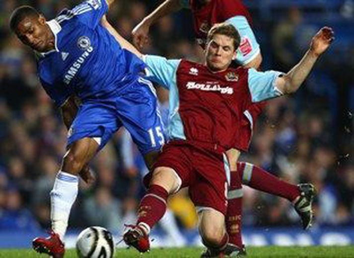 Jóhannes Karl Guðjónsson í leik með Burnley.