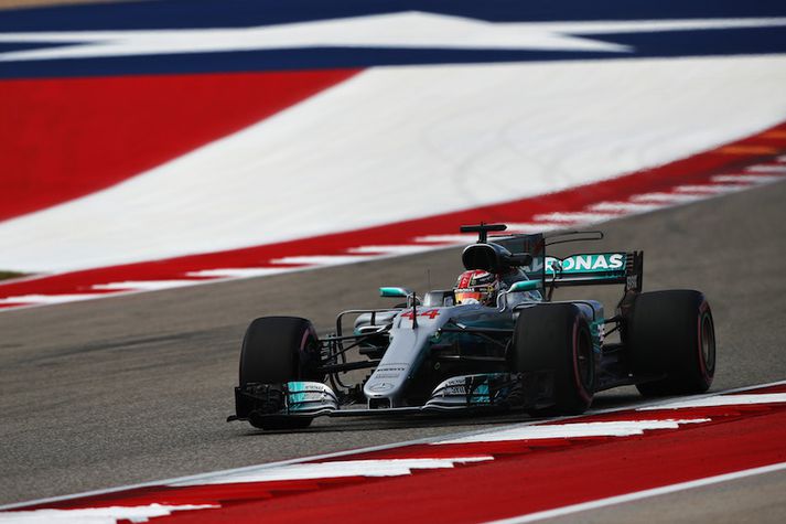 Lewis Hamilton verður erfiður viðureignar í Texas um helgina.