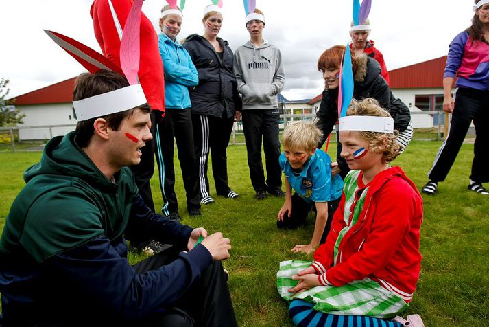 Frá sumarbúðum Reykjadals.