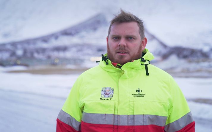 Magnús Einar Magnússon, formaður björgunarsveitarinnar Sæbjargar á Flateyri.