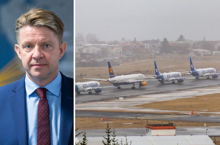 Bogi segir starfsfólk Icelandair hafa unnið þrekvirki í gær.