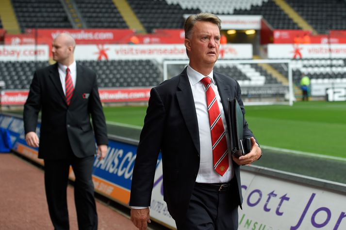 Van Gaal fyrir leikinn gegn Swansea.