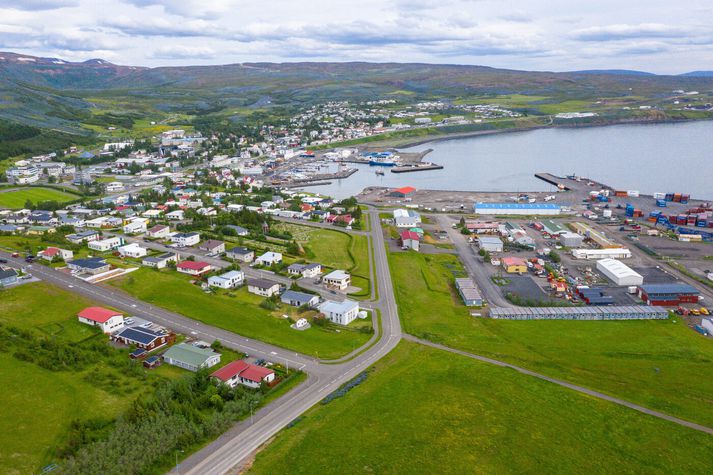 Eldurinn kom upp í iðnaðarhúsnæði við Haukamýri á Húsavík. Myndin er úr safni.