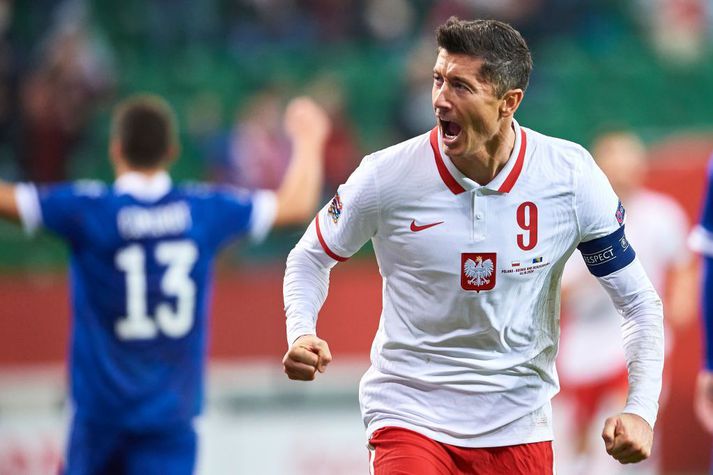 Robert Lewandowski og félagar eru á Ítalíu.