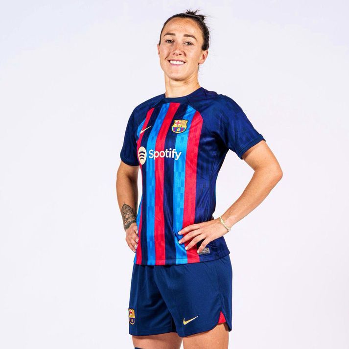 Lucy Bronze er komin í treyju Barcelona.