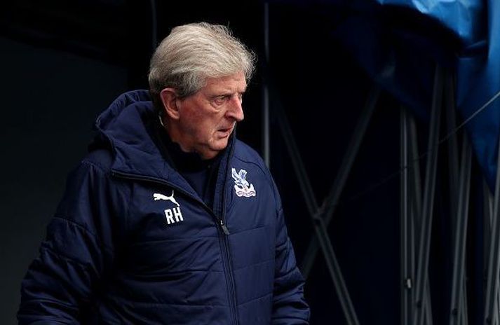 Hodgson yfirgefur Selhurst Park í fússi.