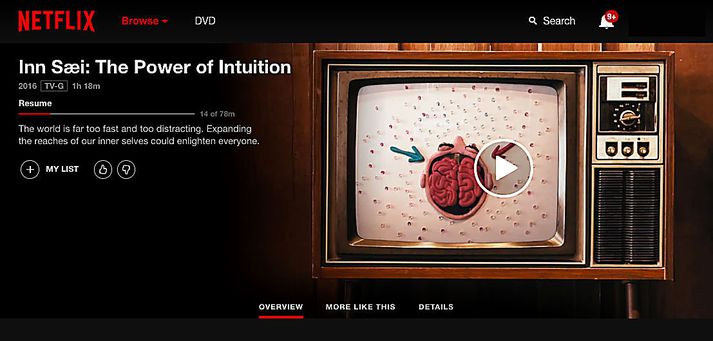 Kristín Ólafsdóttir hefur gert samninga um dreifingu á Innsæi við nokkrar af stærstu efnisveitum heims, þar á meðal er Netflix.