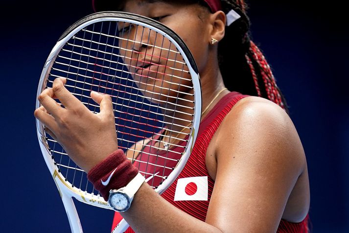 Naomi Osaka er ein allra besta tenniskona heims en hún hefur unnið fjögur risamót á ferlinum og er í öðru sæti á heimslistanum.