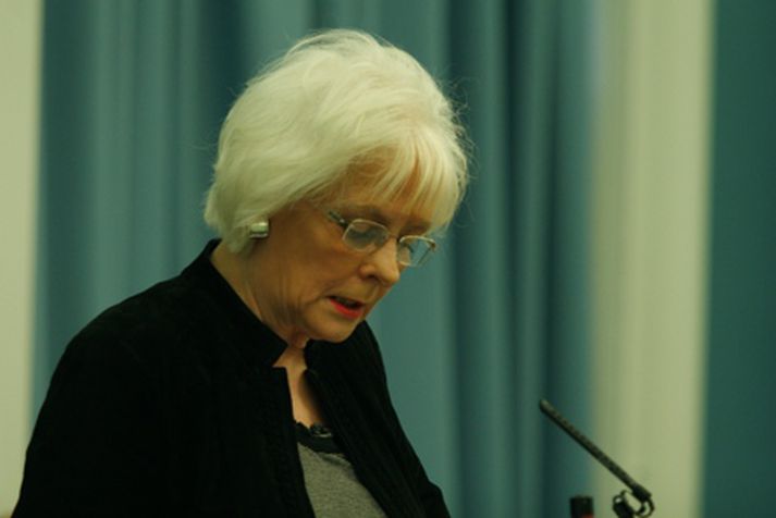 Jóhanna segir að ESB aðildarumsókn sé hluti af lausninni við bráðavandanum. Mynd/ GVA.