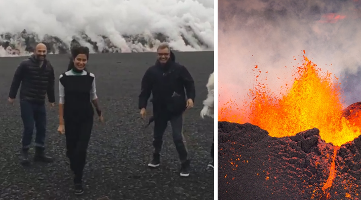 Í tilkynningu frá Reykjavík Helicopters segir atvikið sé alfarið á ábyrgð viðkomandi flugmanns.