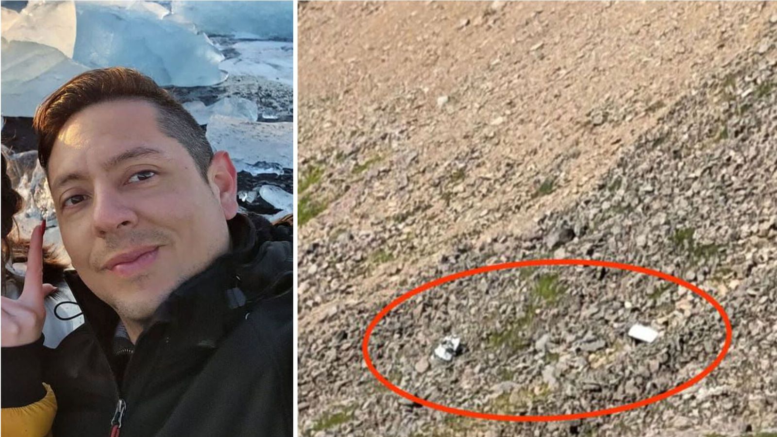 Bíl­stjóri horfði á skelfingu lostinn