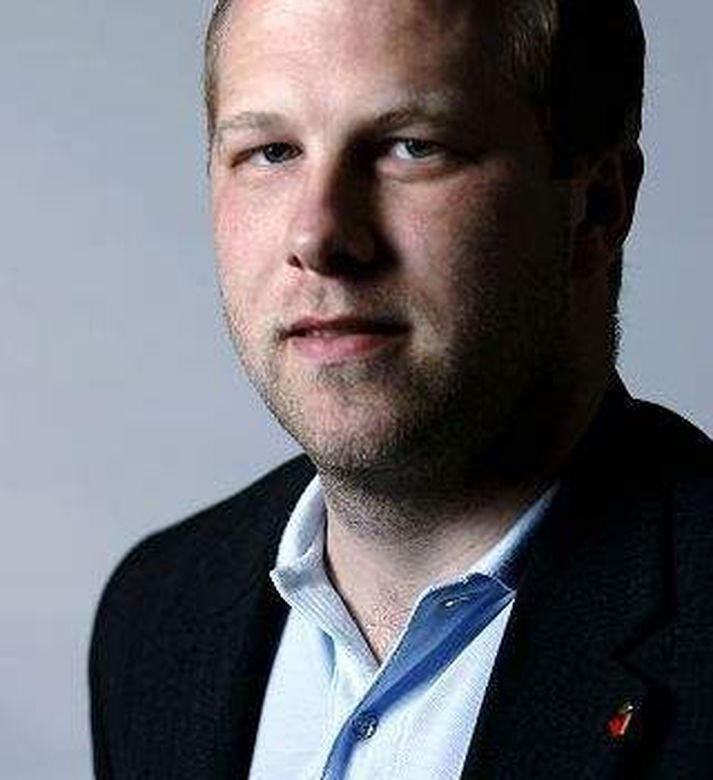 Finnbogi Vikar Guðmundsson var vísað út af aðalfundi LÍÚ í gær.