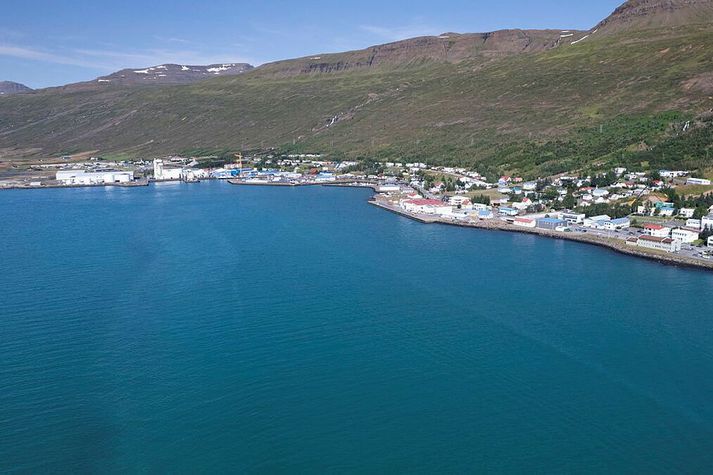 Skriðuvaktin vaktaði meðal annars stöðuna á Eskifirði.
