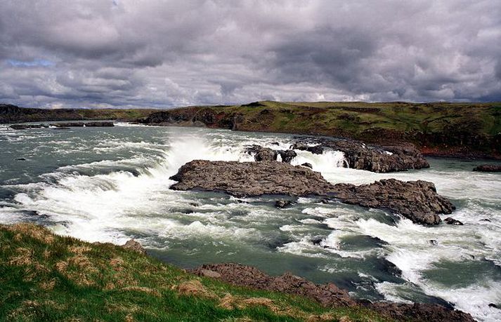 Urriðafoss. Sá hluti aðalskipulags Flóahrepps er varðar Urriðafossvirkjun stendur.