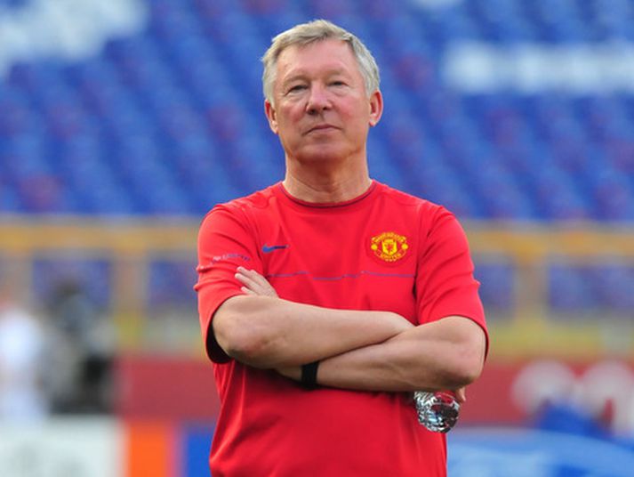 Sir Alex Ferguson, stjóri Manchester United.