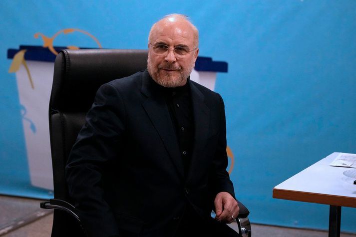 Mohammad Bagher Qalibaf, forseti íranska þingsins, er sagður annar af tveimur líklegum eftirmönnum Ebrahims Raisi sem forseti Írans.