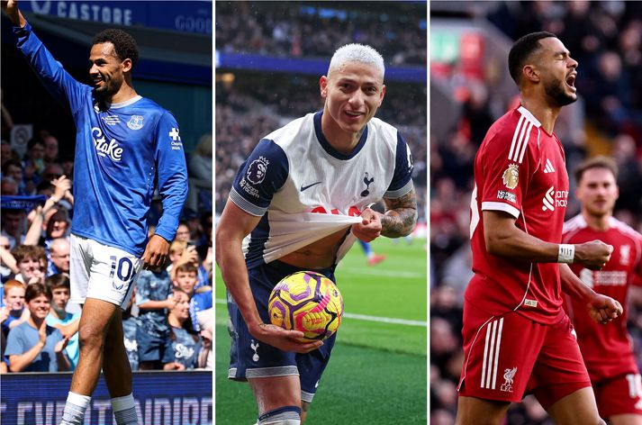 Iliman Ndiaye, Richarlison og Cody Gakpo eru allir orðaðir við önnur lið í ensku úrvalsdeildinni.