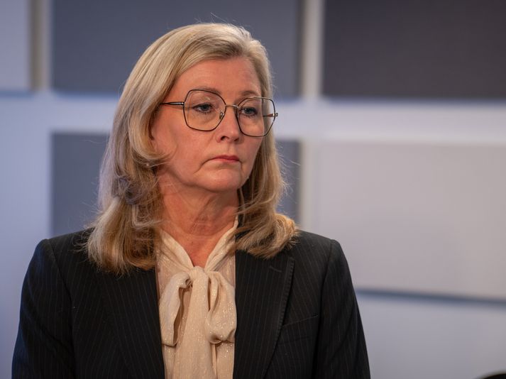 Alma Möller heilbrigðisráðherra.