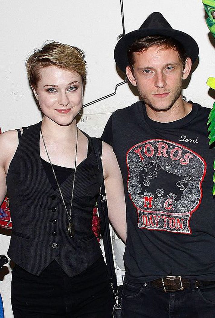 Evan Rachel Wood og Jamie Bell eru gift.
Nordicphotos/getty