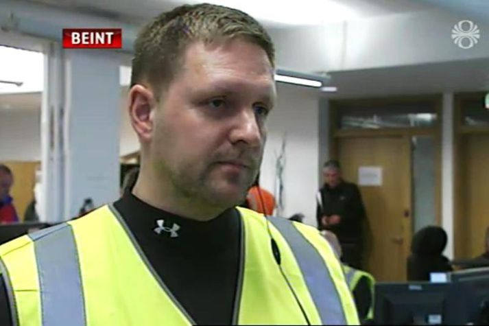 Rögnvaldur Ólafsson í viðtali við RÚV.