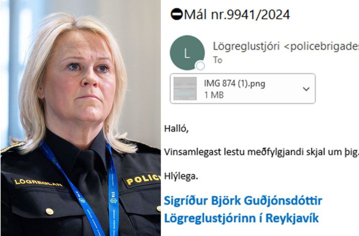 Sigríður Björk byrjar tölupósta sennilega ekki á „Halló“.